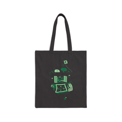 Cotton Tote Bag - Fresh Off the Line by Seham Sultan